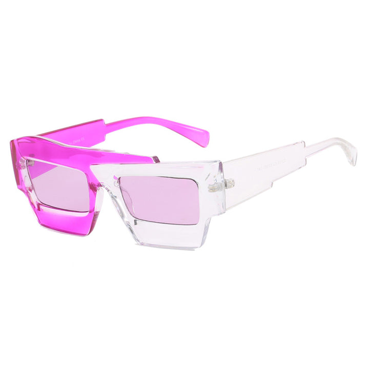 Ladies trendy geometric sunglasses Bowlift