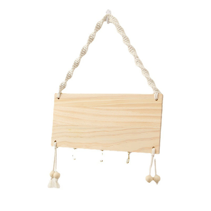 Macrame Wall Key Holder Bowlift