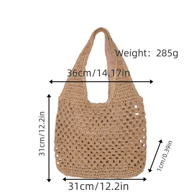 Hand-crocheted shoulder bag Bowlift