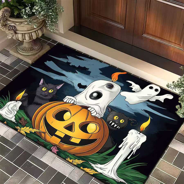 Halloween-Themed Decorative Door Mat Bowlift
