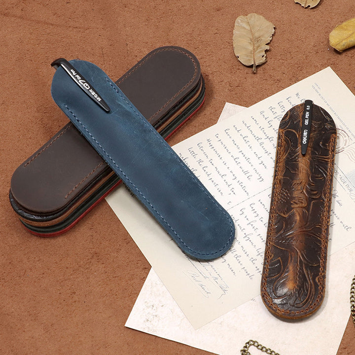 Leather Pen Pouch Bowlift