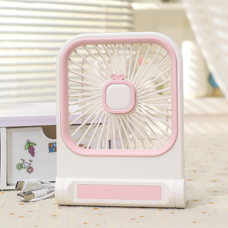Women's portable mini fan with charming cat design Bowlift