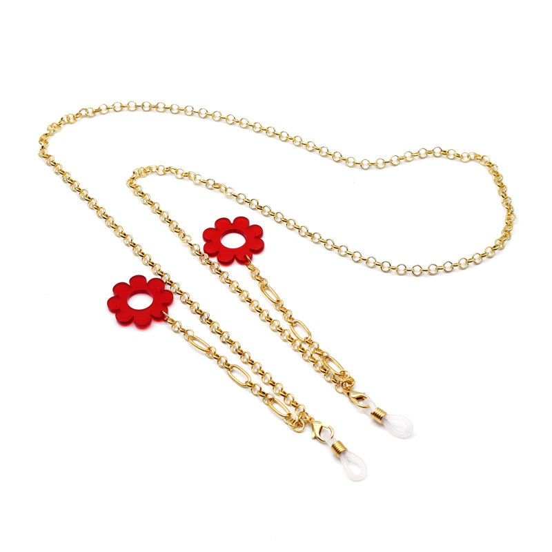 Floral-Designed Eyewear Chain Bowlift
