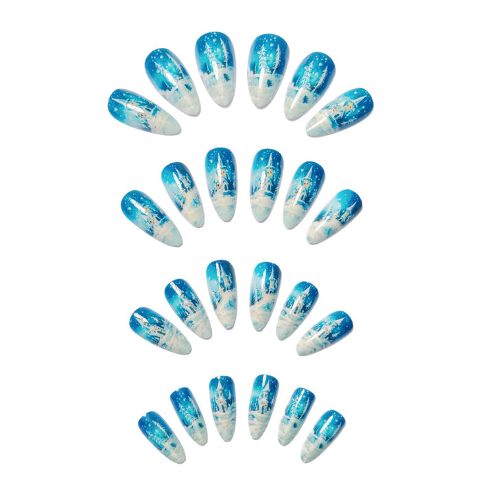 Winter Nail Art Design Bowlift