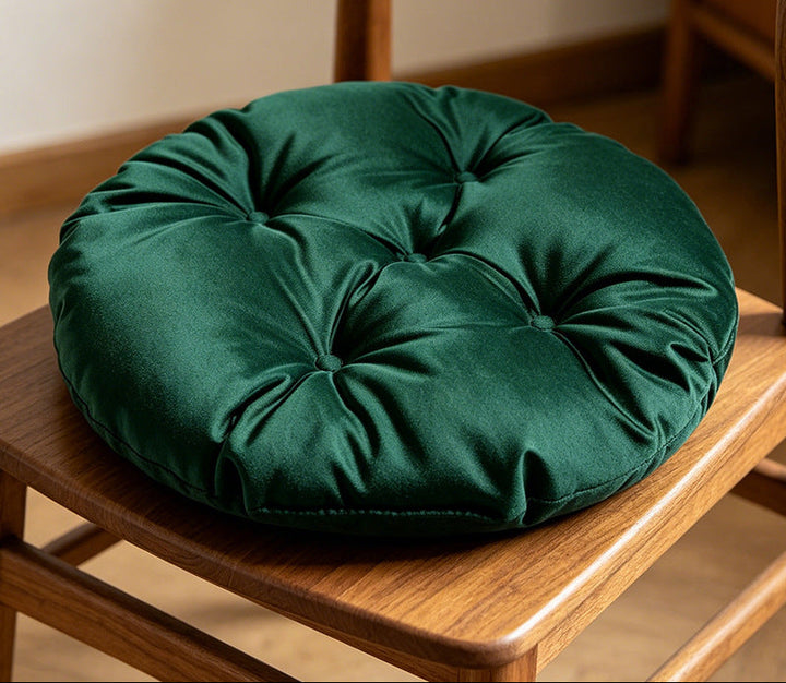 Plush Tufted Chair Cushion Bowlift