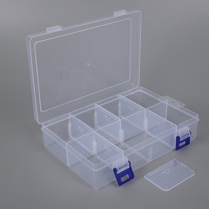 Clear Multi-Compartment Organizer Case Bowlift
