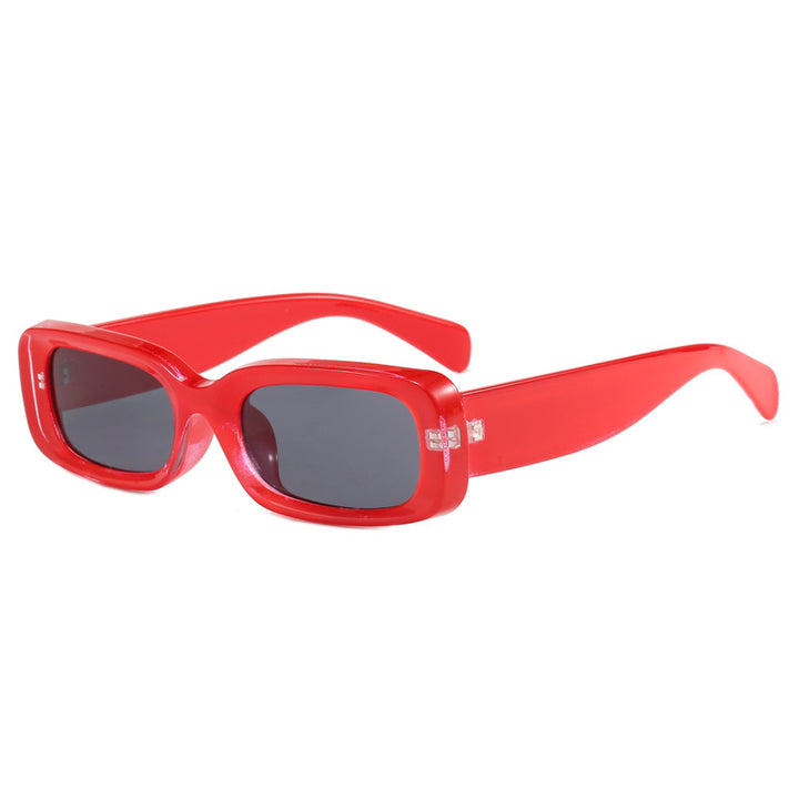 Women's stylish designer sunglasses with fashionable, rectangular frame Bowlift