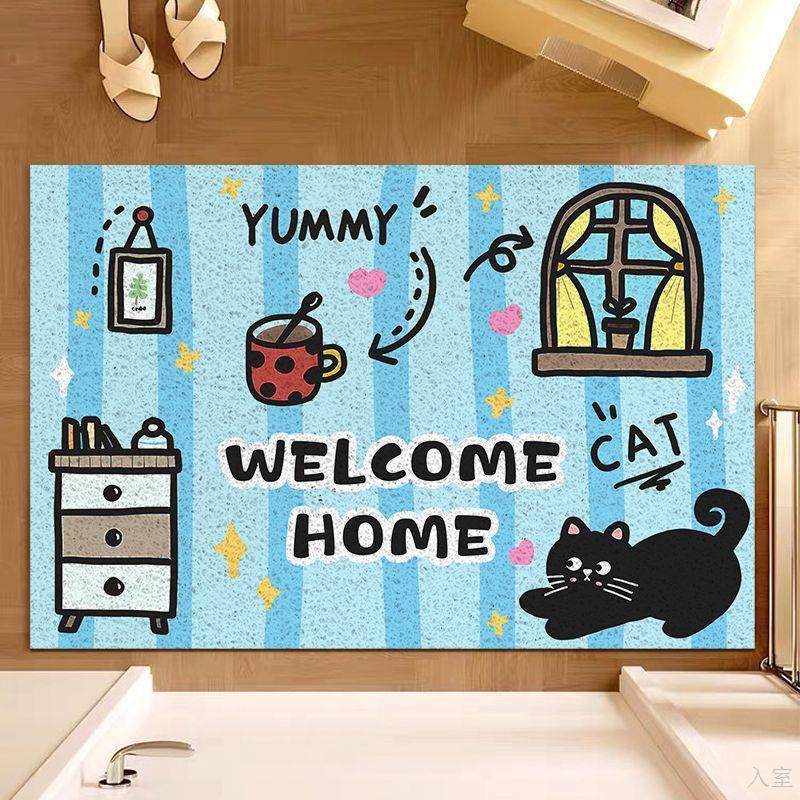 Playful Welcome Doormat