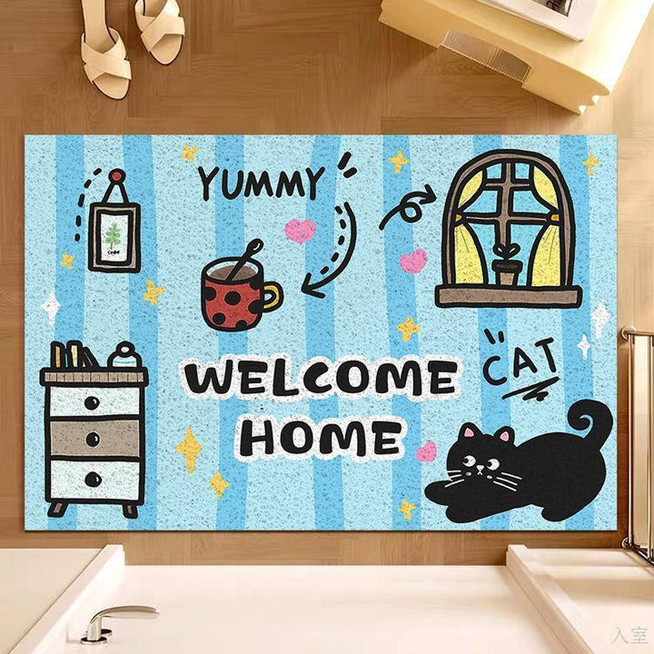 Playful Welcome Doormat