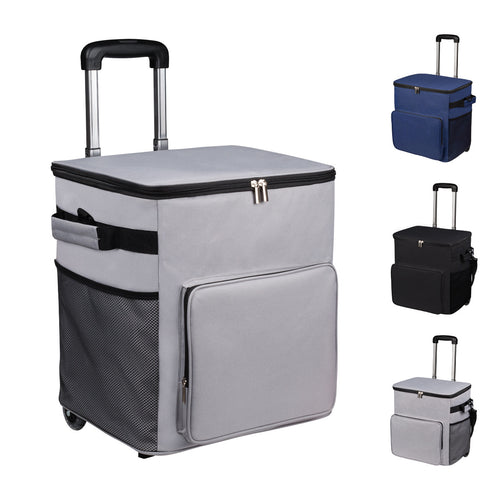 Women's multifunctional cooler bag with wheels Bowlift