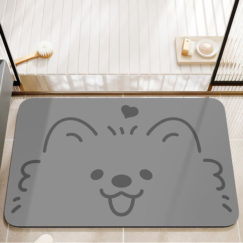Cute Cartoon Animal Bath Mat Bowlift