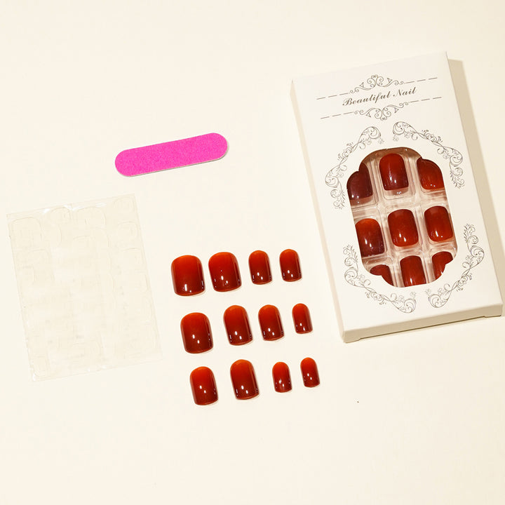 Glossy Press-On Nail Tips Collection Bowlift