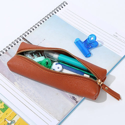 Premium Leather Pencil Case Bowlift
