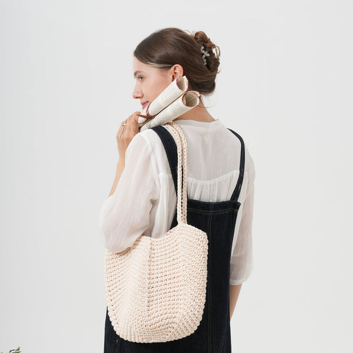Handmade Tote Bag Made from Organic Material Bowlift