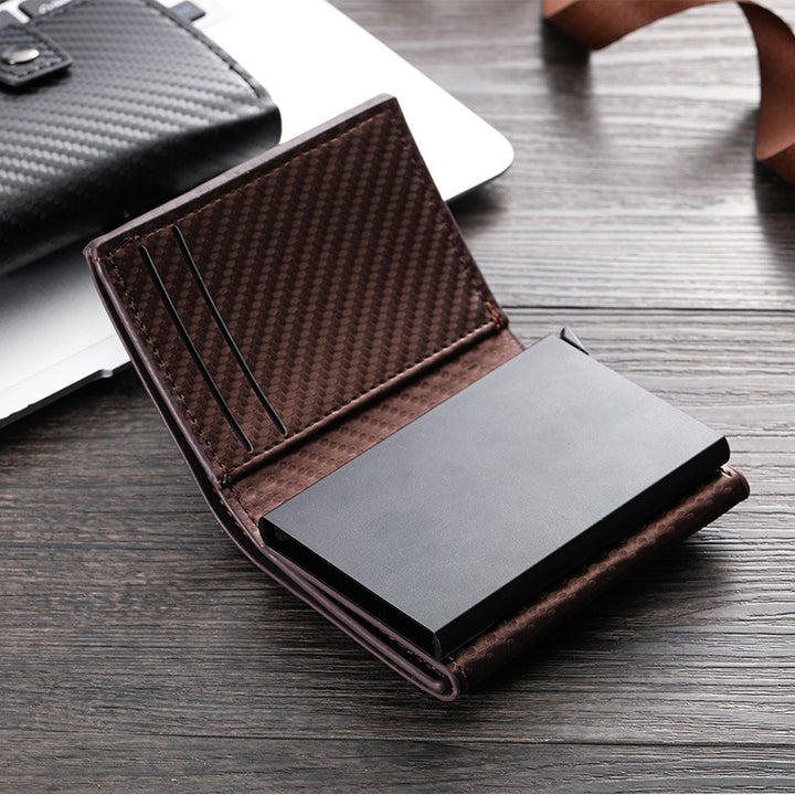 RFID Blocking Leather Wallet Bowlift