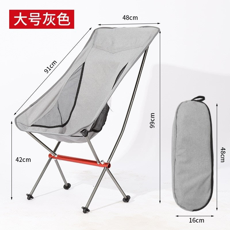 Ultralight Folding Chair With Breathable Mesh Structure Bowlift