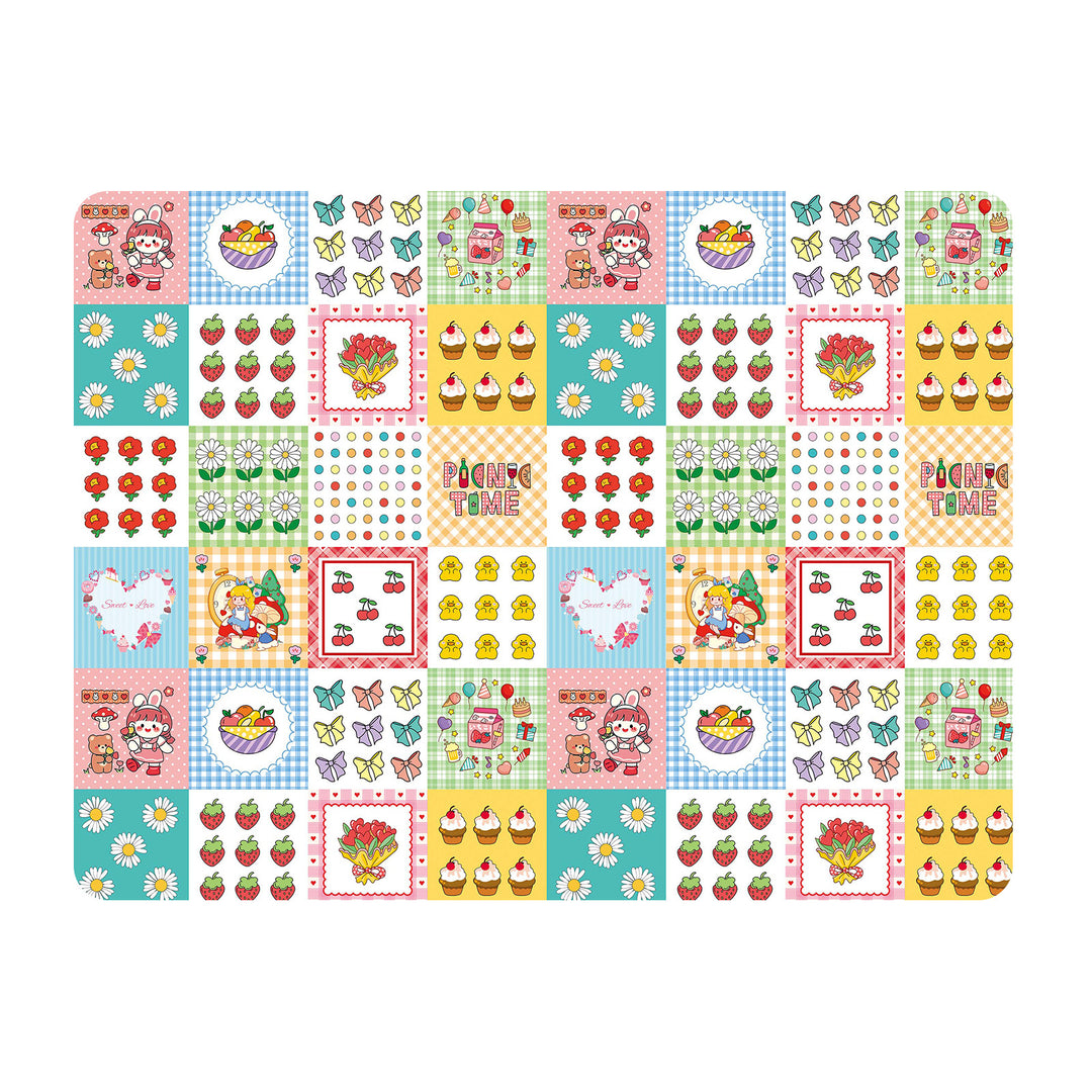 Cute Cartoon Pet Comfort Mat Bowlift