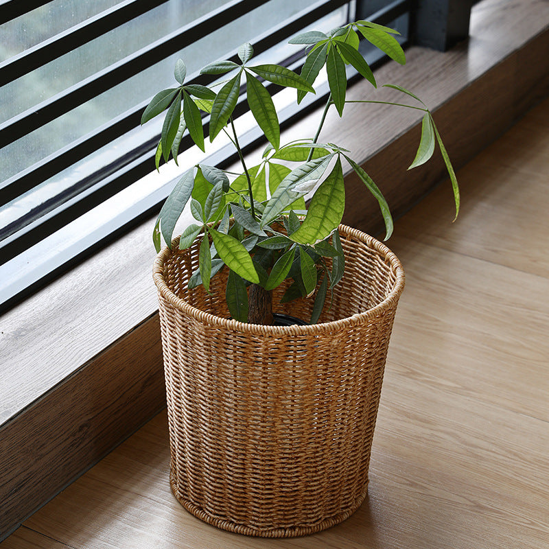 Unisex High-quality decorative storage basket with natural rattan structure Bowlift