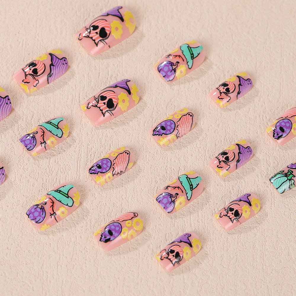 Creative Halloween Nail Design Bowlift