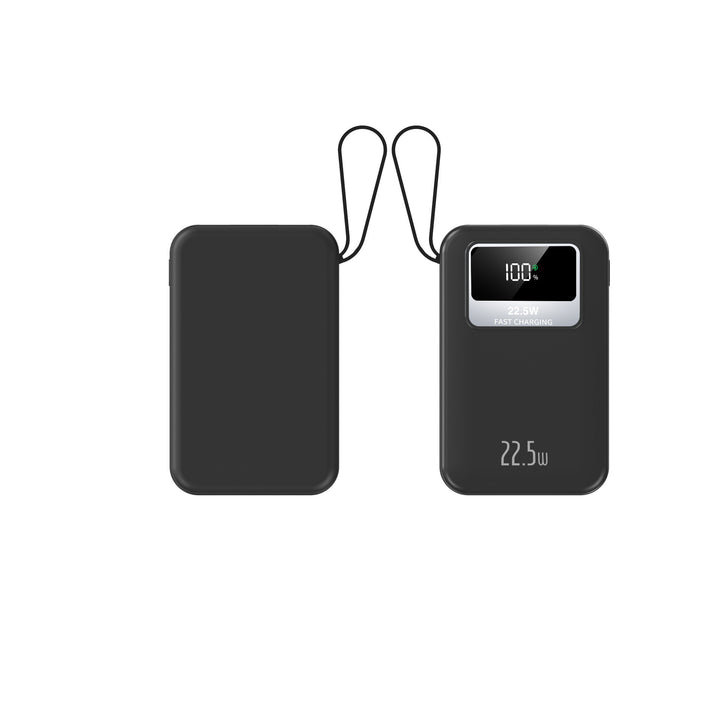 Portable power bank with intelligent fast charging function and LED display Bowlift