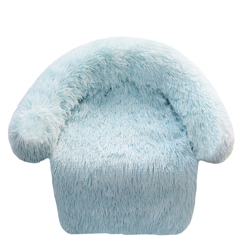 Ultra-Soft Plush  Lounge Chair  Dog Bed