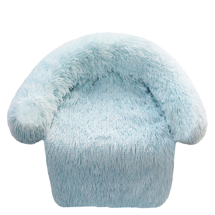 Ultra-Soft Plush  Lounge Chair  Dog Bed