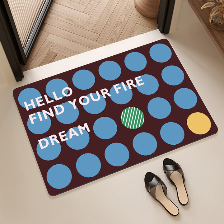 Decorative Bath Mat Bowlift