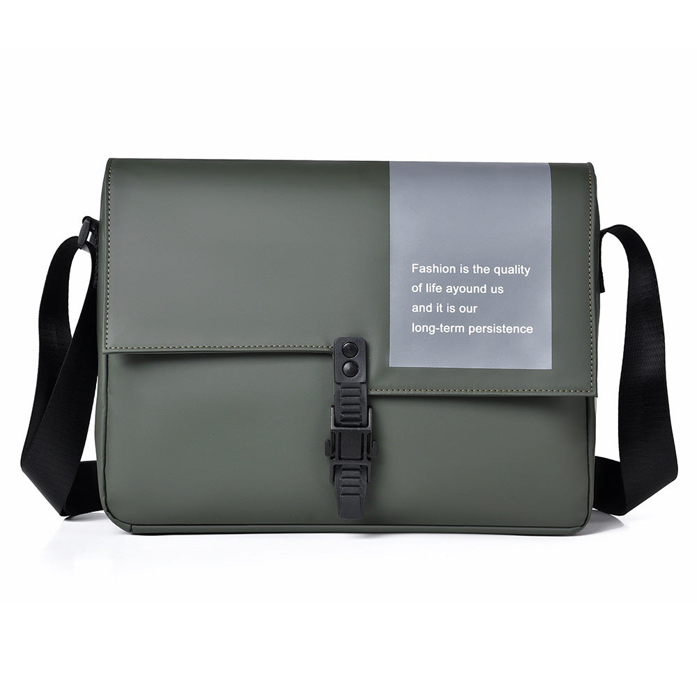 Weather-Resistant Messenger Bag Bowlift