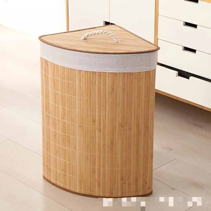 Storage basket with natural bamboo design Bowlift