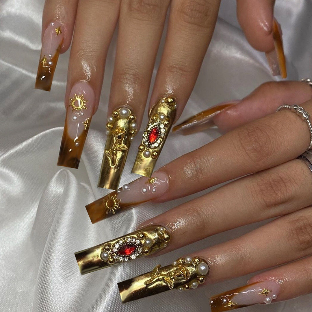 Glamorous 3D Nail Art Tips Bowlift