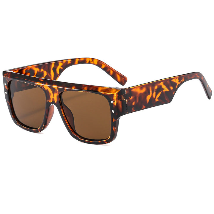 Ladies fashionable sunglasses with rectangular frame and polarized lenses Bowlift