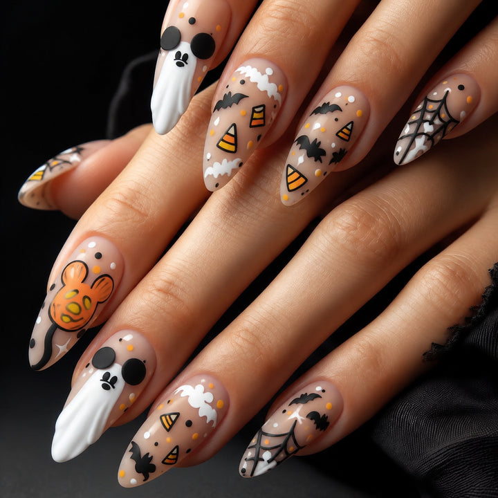 Creative Halloween Nail Design Set Bowlift