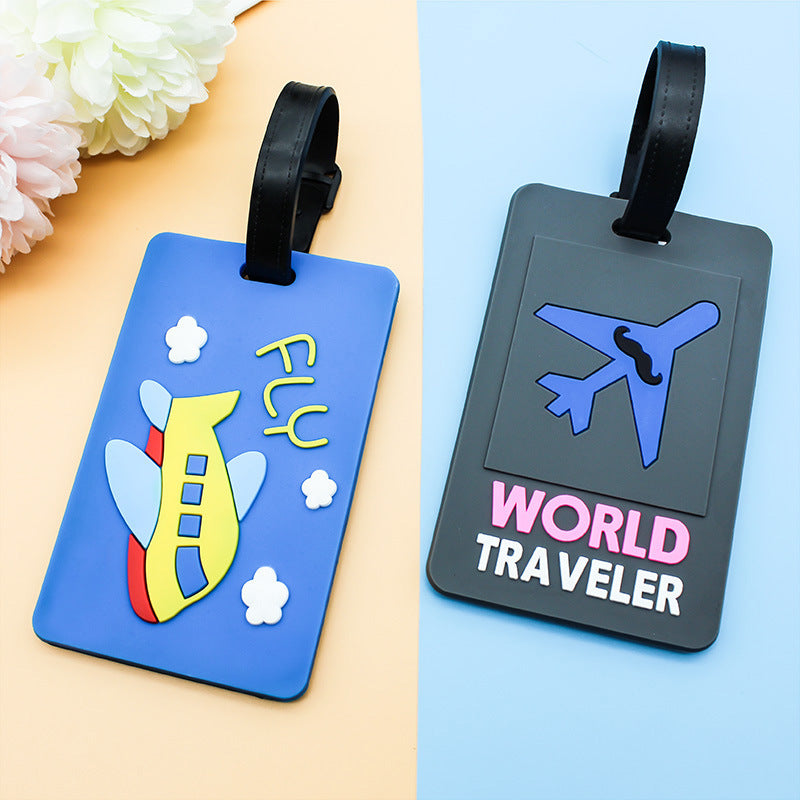 Unisex Luggage Tag in Creative Airplane Design Bowlift