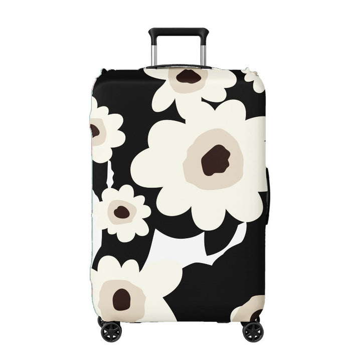 Women's hard shell suitcase with exciting travel motif Bowlift