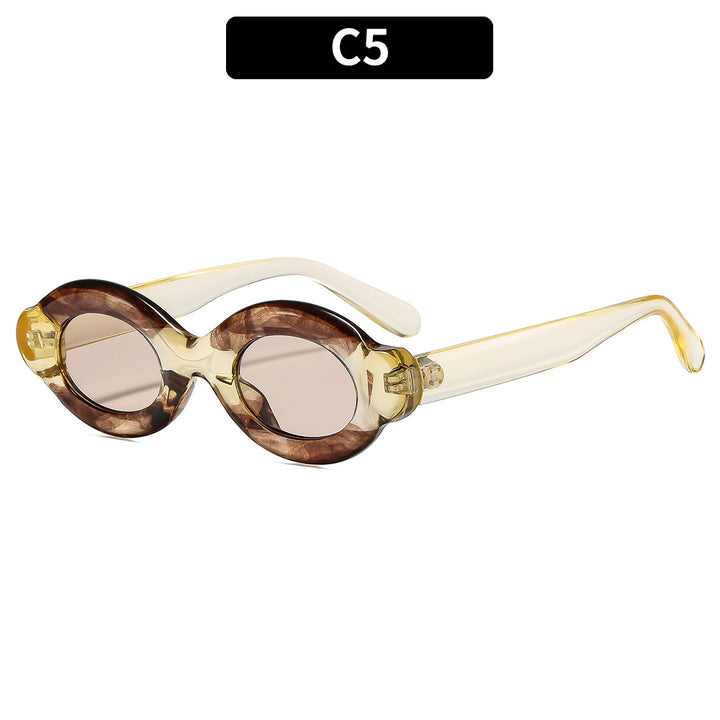 Avant-Garde Round Frame Sunglasses  1787664461