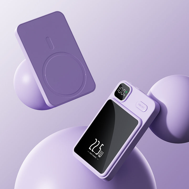 Qi Charger with Digital Display Bowlift