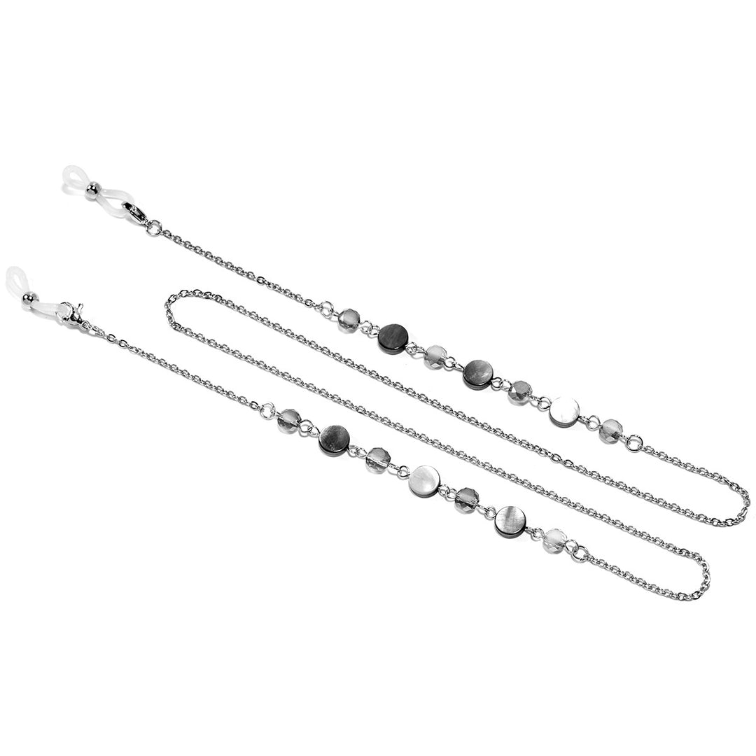 Elegant Crystal Beaded Eyewear Chain Bowlift