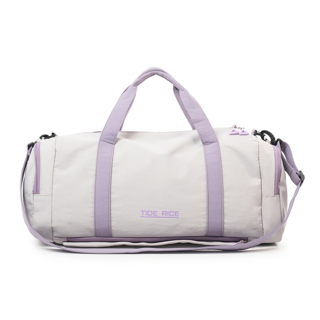 Sporty Travel Bag With Sturdy Shoulder Strap Bowlift