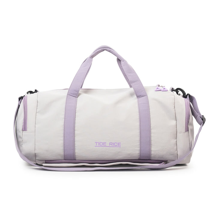 Sporty Travel Bag With Sturdy Shoulder Strap Bowlift