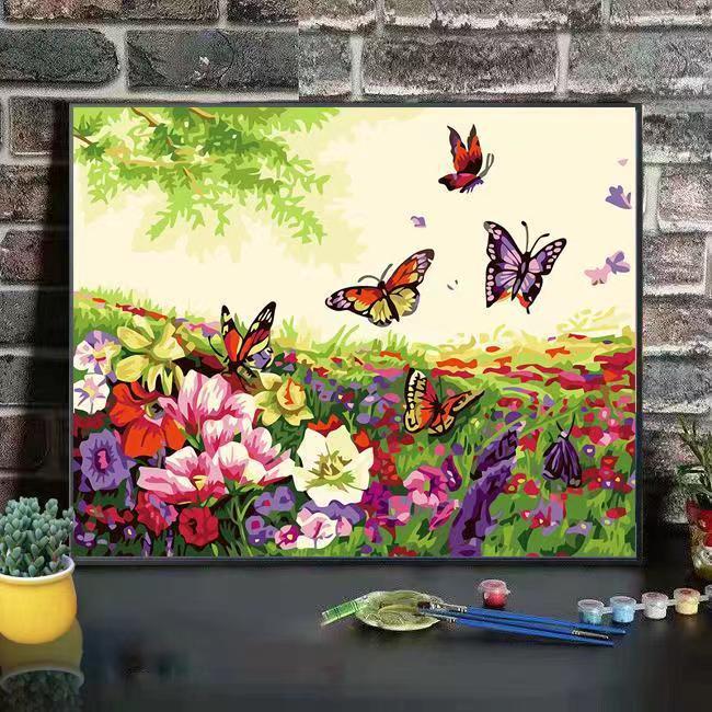 Scenic Mountain Landscape Art Canvas Print Bowlift
