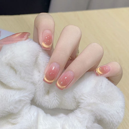 Glossy Ombre Nail Art Bowlift