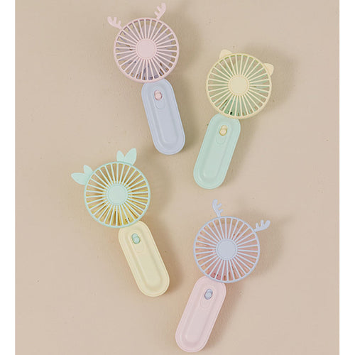 Ladies portable mini hand fan in creative animal design Bowlift