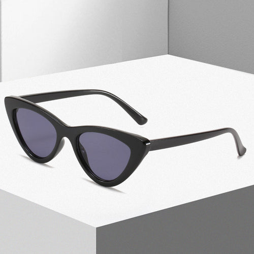Ladies Cat-Eye Sunglasses with Futuristic Design and Sturdy Frame Bowlift