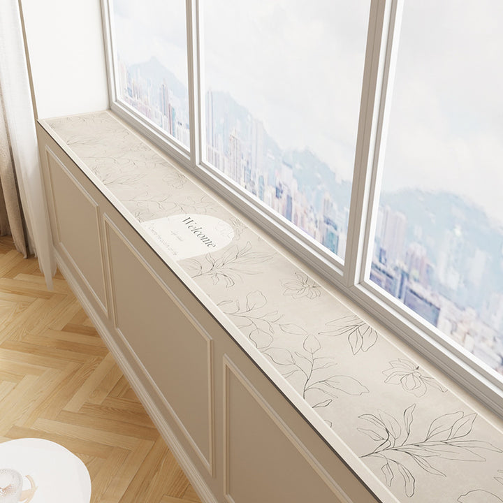 Floral Pattern Decorative Window Sill Mat Bowlift