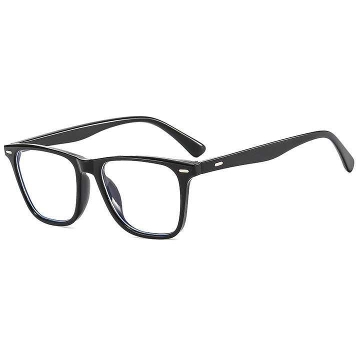Women's clear glasses with high-quality plastic frame Bowlift