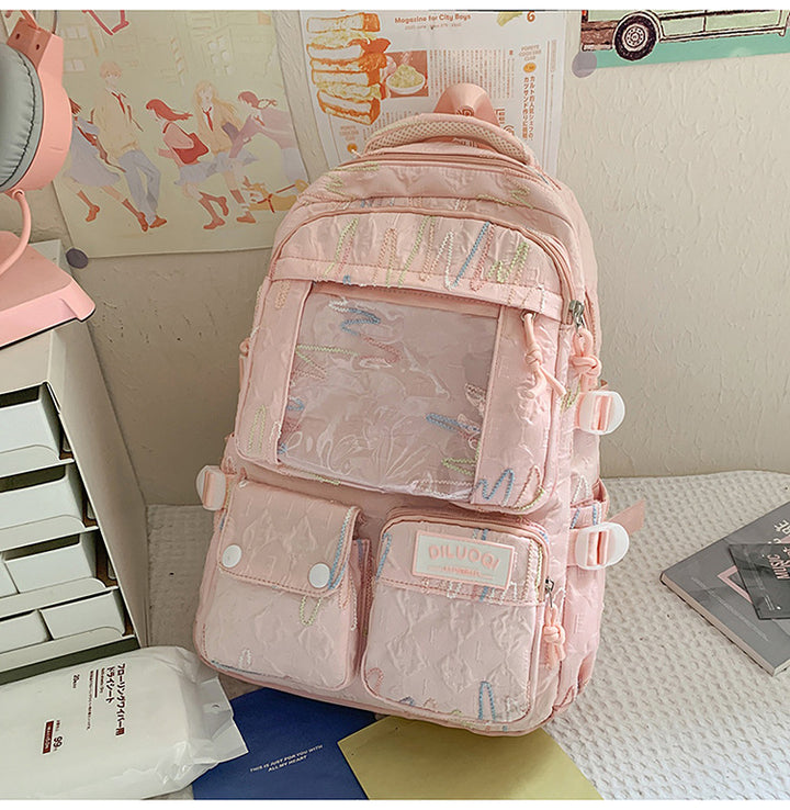 Trendy Multi-Functional School Backpack Bowlift