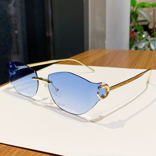 Women's fashionable sunglasses with innovative checkered design Bowlift