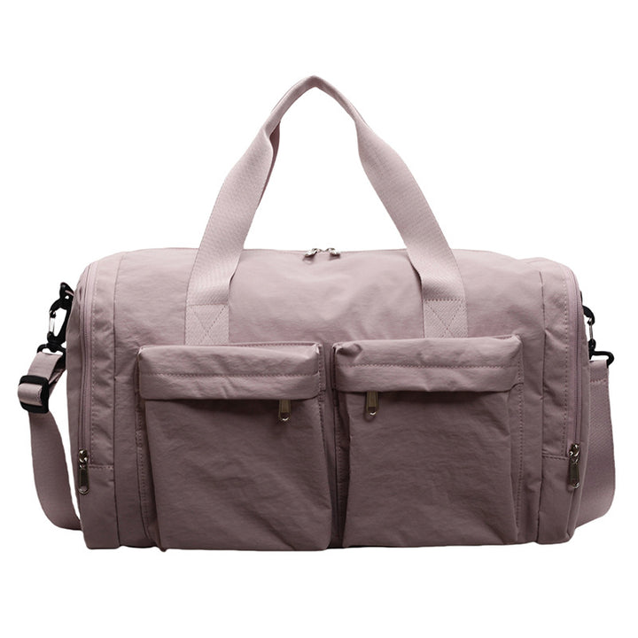 Men's Sporty Travel Bag with Innovative Storage Bowlift