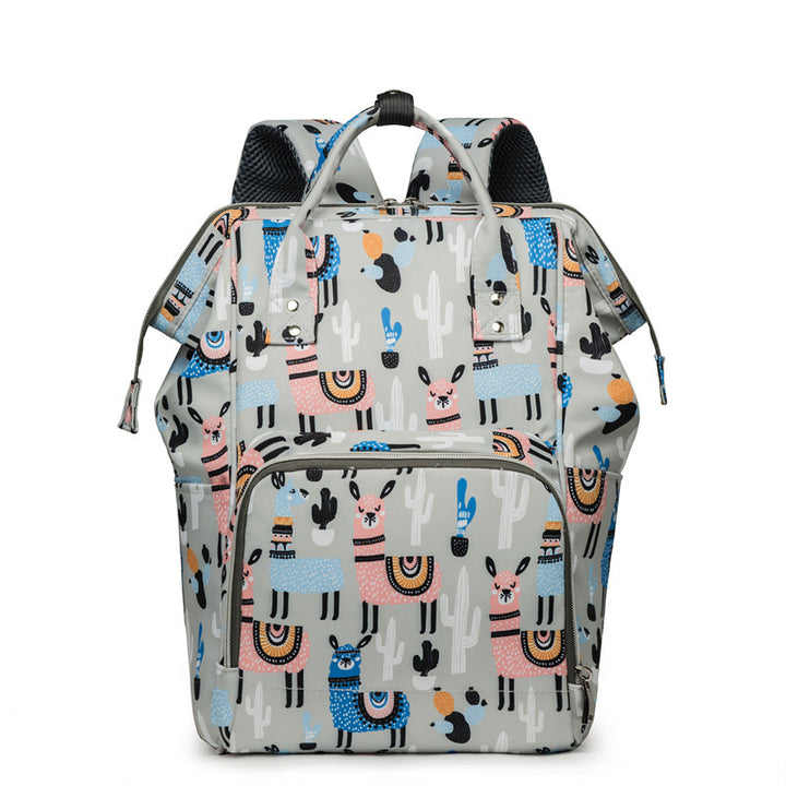 Cat-Themed Multi-Compartment Backpack Bowlift
