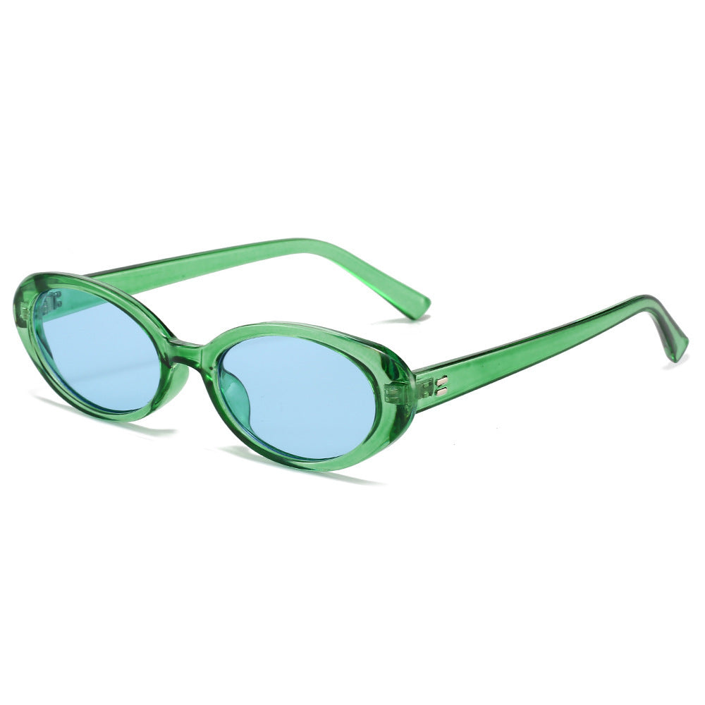Classic Oval Frame Sunglasses Bowlift